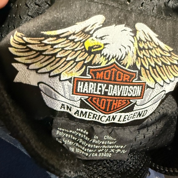 HARLEY DAVIDSON Men's Breathable Mesh Riding Gear Orange & Black Jacket, G6 - Picture 6 of 9